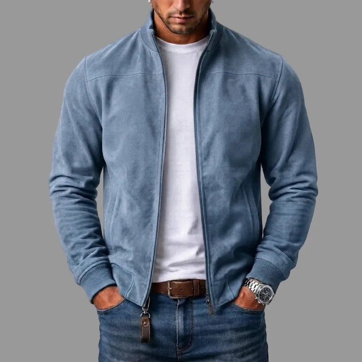 Brayden - Blouson Aviateur en Daim