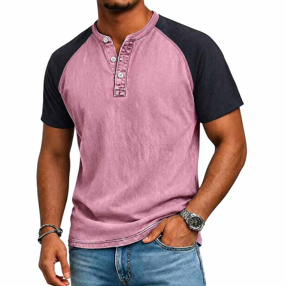 Roeland - T-Chemise Vintage Bicolore