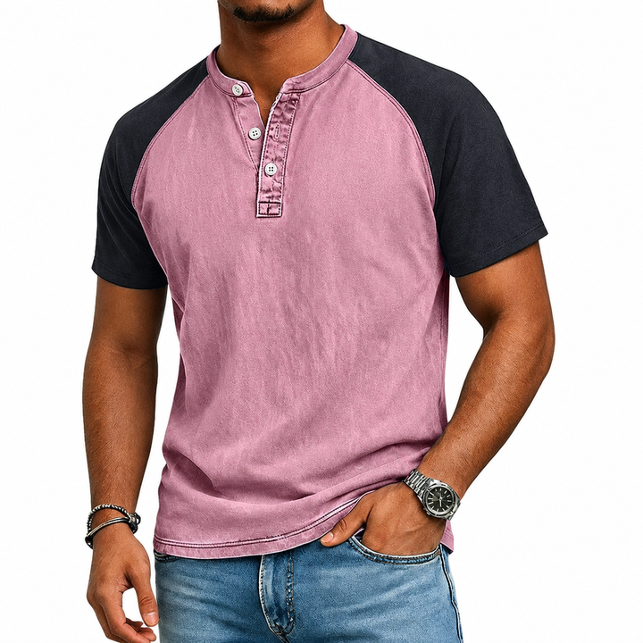 Roeland - T-Chemise Vintage Bicolore