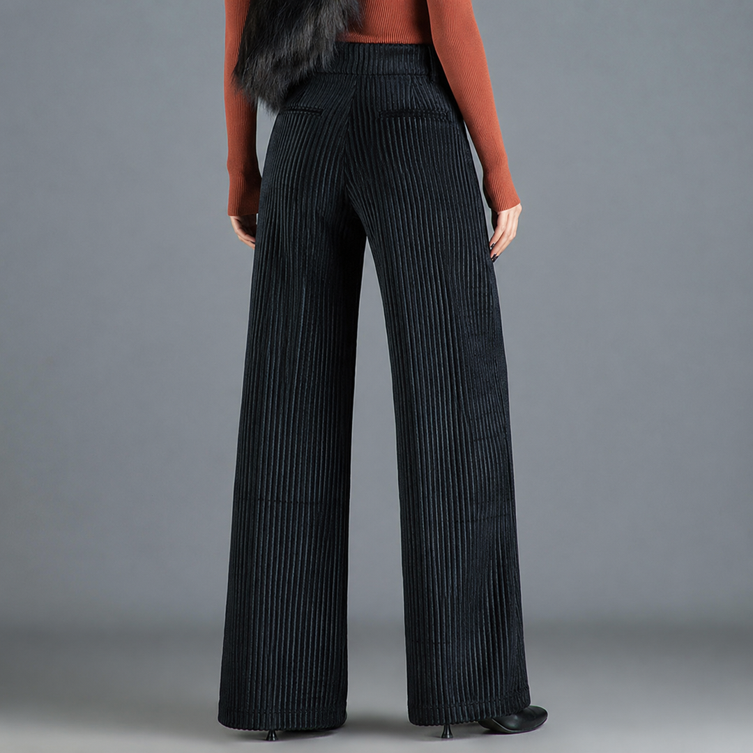 Shivila - Pantalon en Velours Côtelé