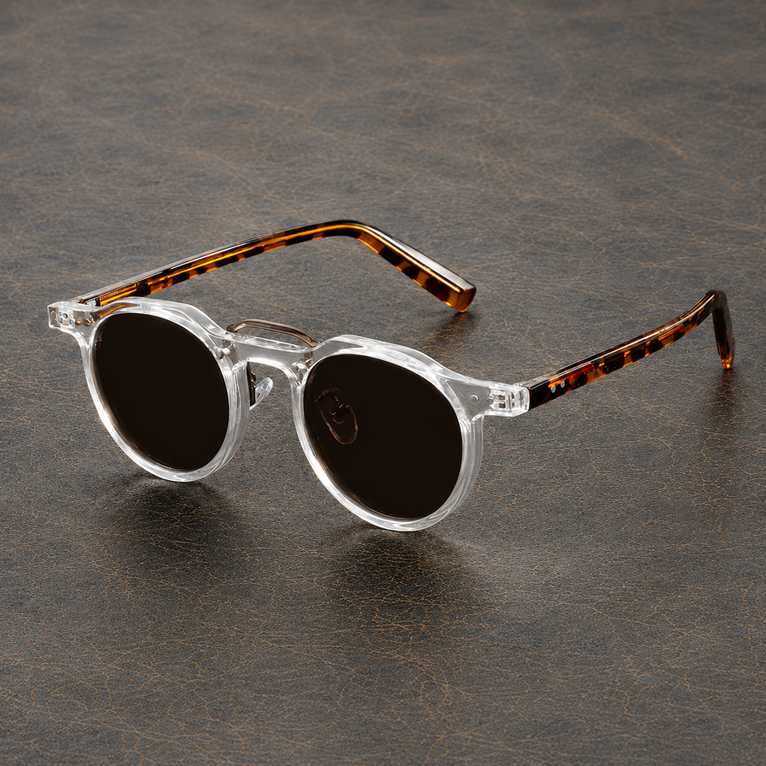 Fillip - Lunettes De Soleil À Monture Ronde Haut De Gamme