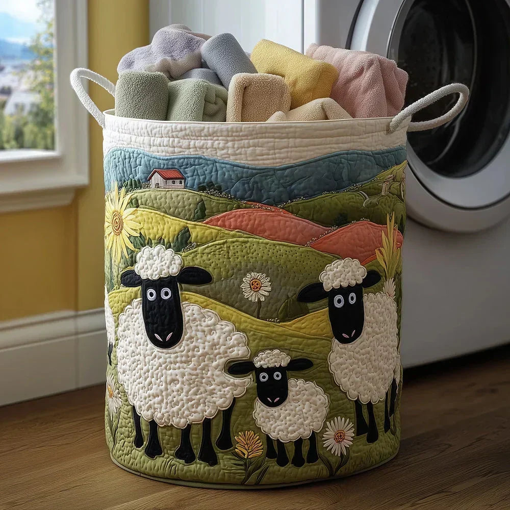 Crestelle - Panier De Rangement Décoratif Matelassé À La Main