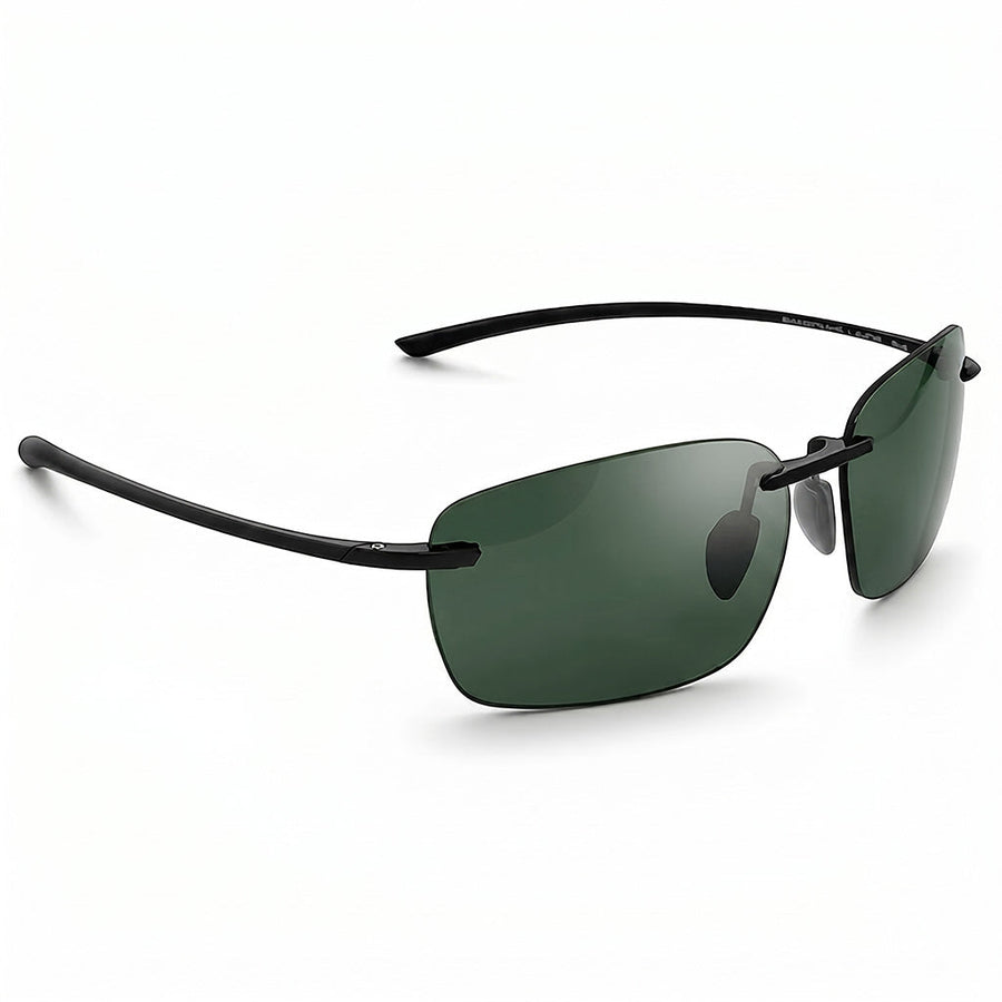 Zenvora - Lunettes De Soleil Modernes À Miroir Rectangulaire Sans Monture
