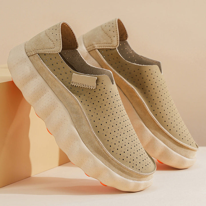 Sameth - Chaussures Sans Lacets Perforées à Semelle Souple