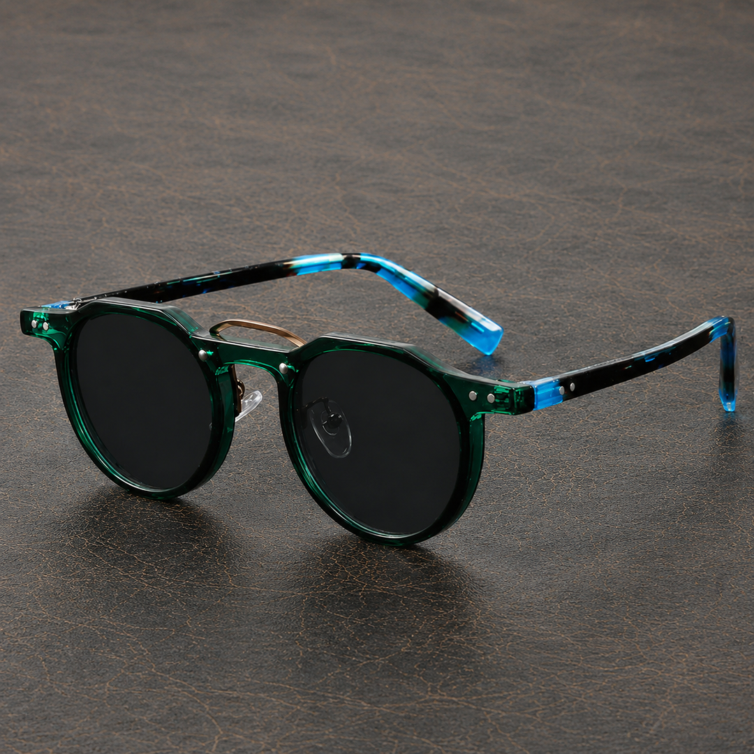 Fillip - Lunettes De Soleil À Monture Ronde Haut De Gamme