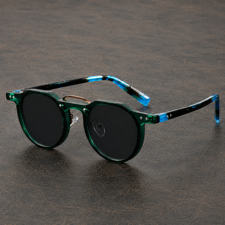 Fillip - Lunettes De Soleil À Monture Ronde Haut De Gamme