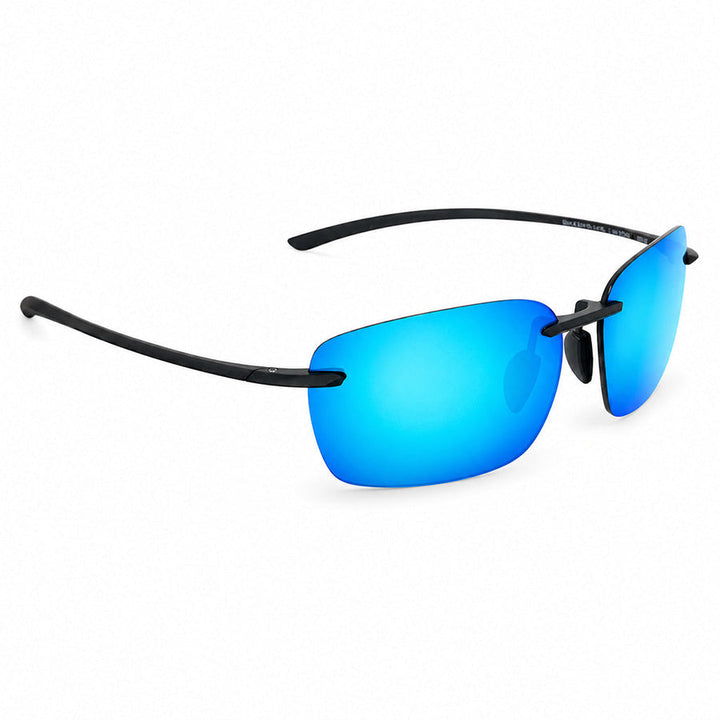 Zenvora - Lunettes De Soleil Modernes À Miroir Rectangulaire Sans Monture