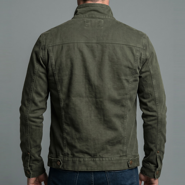 Narick - Veste en Jean Ample À Fermeture Éclair