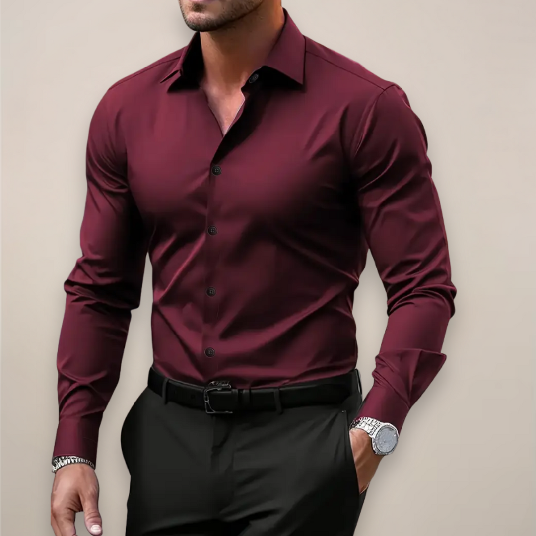 Brenno - Chemise À Manches Longues Boutonnée