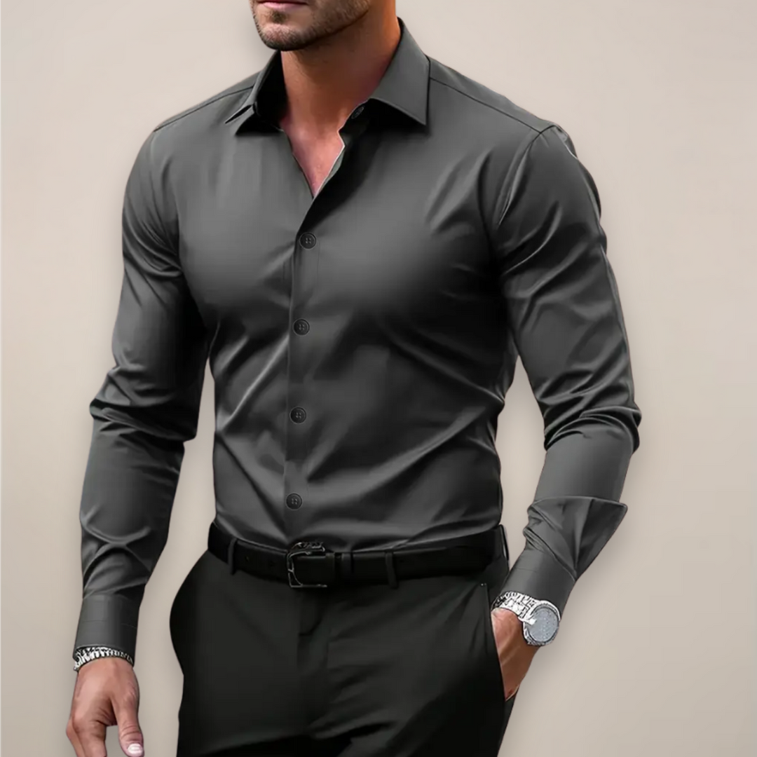 Brenno - Chemise À Manches Longues Boutonnée