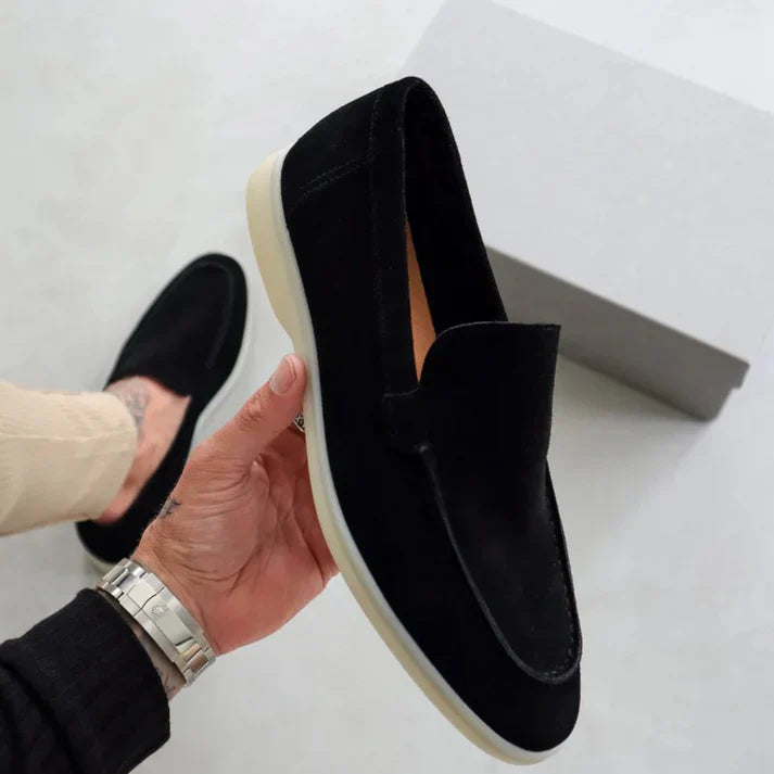 Morgun - Mocassins en Daim Haut De Gamme