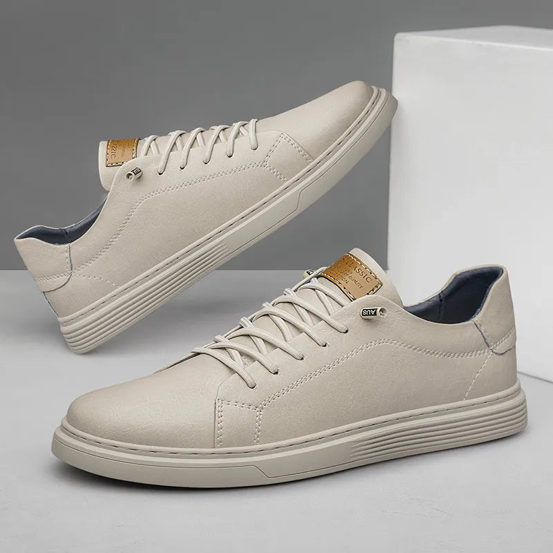 Hampus - Baskets en Cuir Véritable