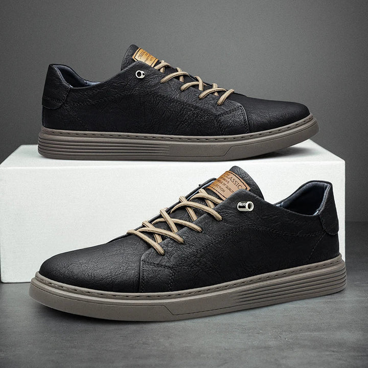 Hampus - Baskets en Cuir Véritable