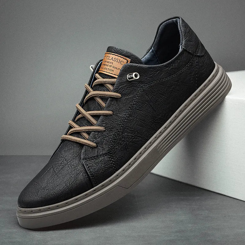 Hampus - Baskets en Cuir Véritable