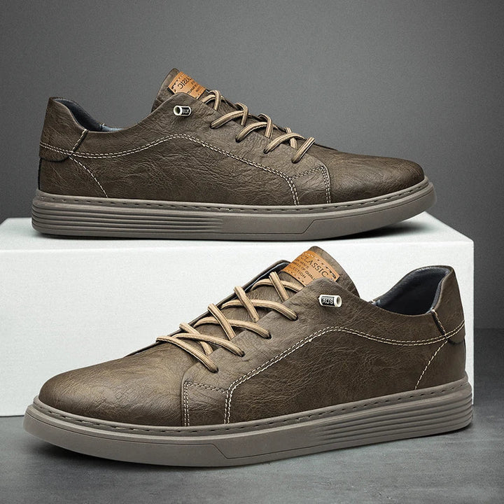 Hampus - Baskets en Cuir Véritable