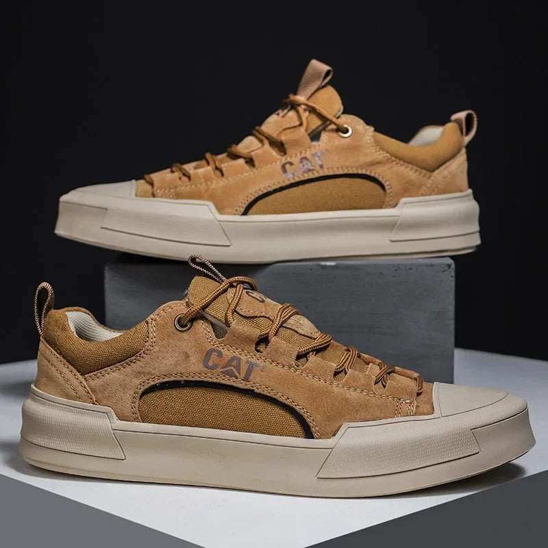 Atherton - Baskets Décontractées en Daim à Lacets