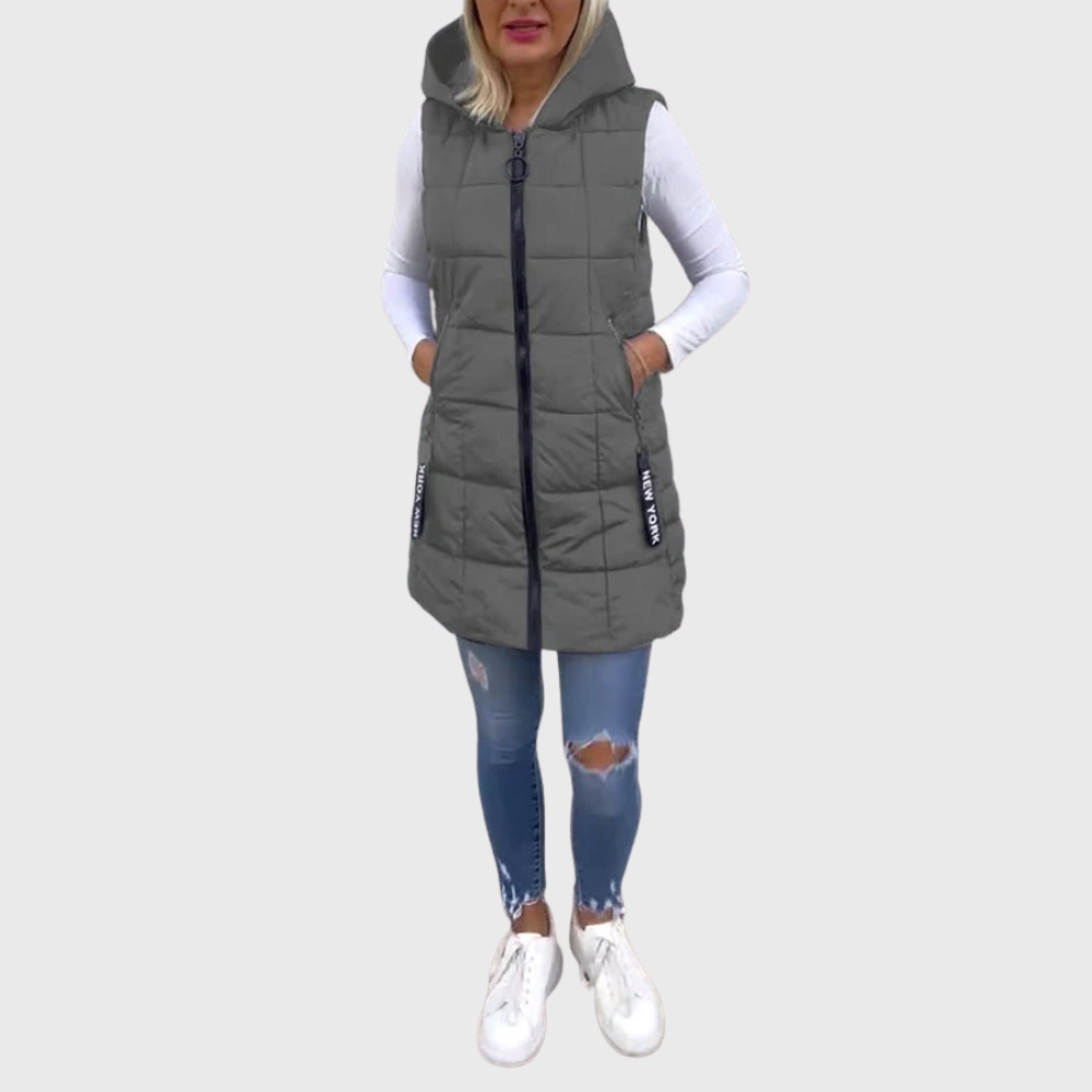 Alima - Manteau Rembourré Sans Manches