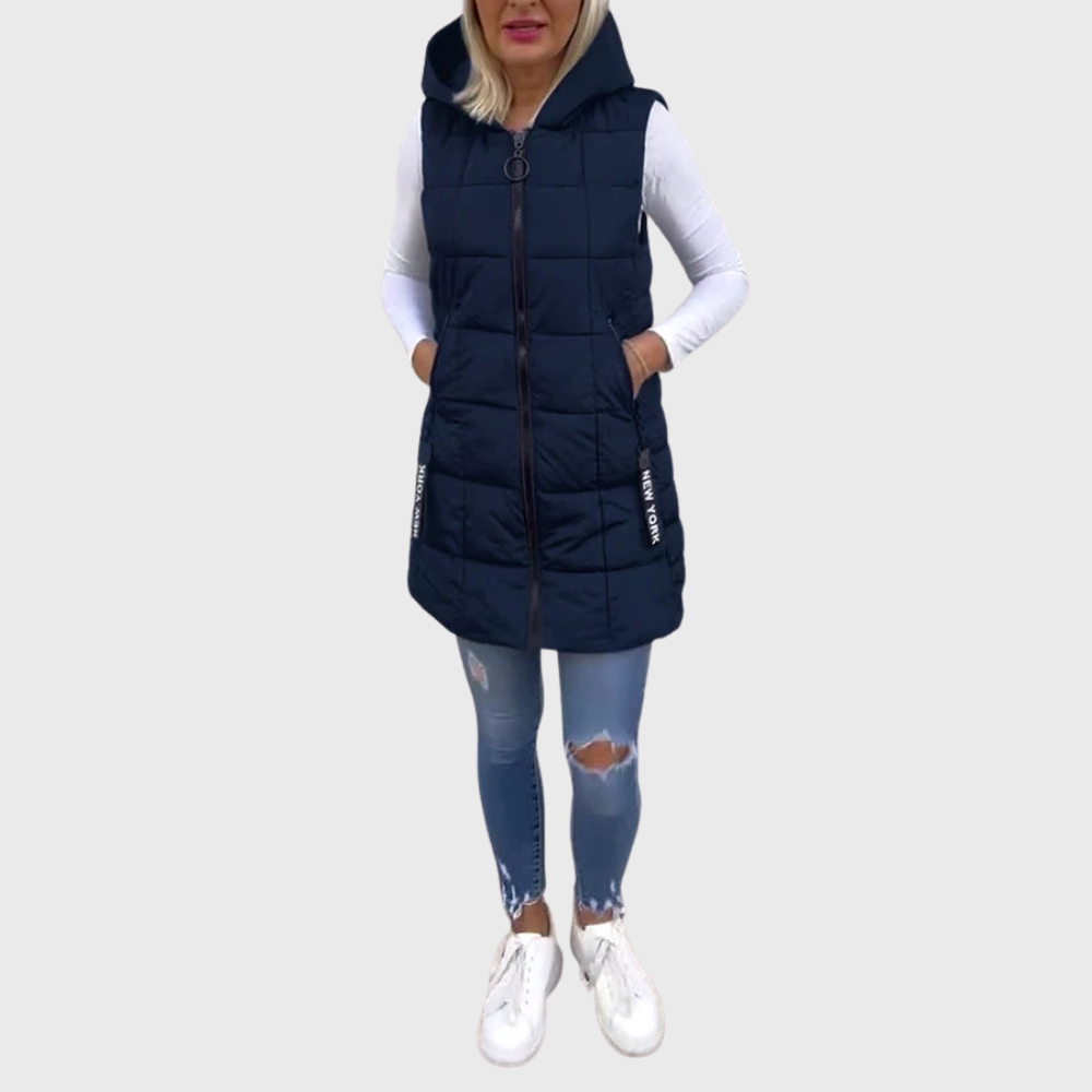 Alima - Manteau Rembourré Sans Manches