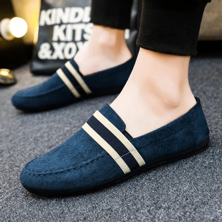 Hanno - Mocassins Décontractés À Rayures