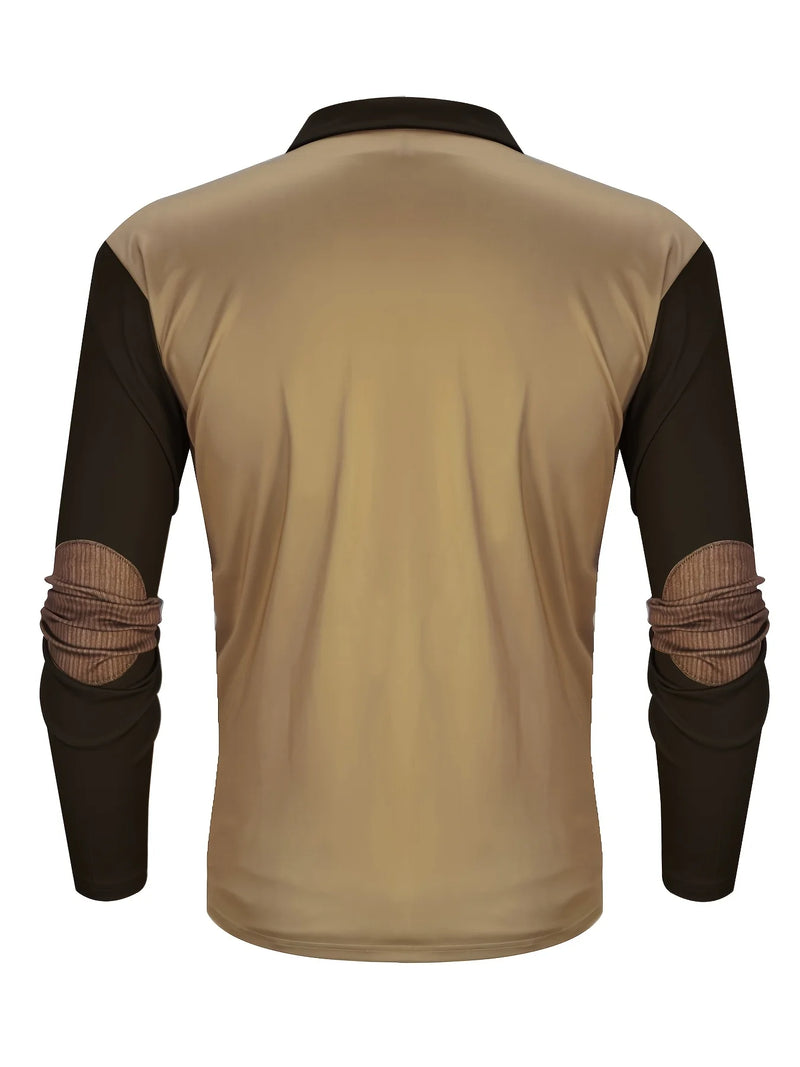 Lymann - T-chemise À Manches Longues Avec Motif De Cerf