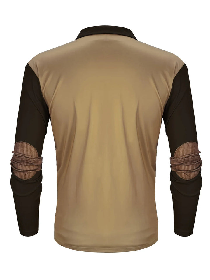 Lymann - T-chemise À Manches Longues Avec Motif De Cerf