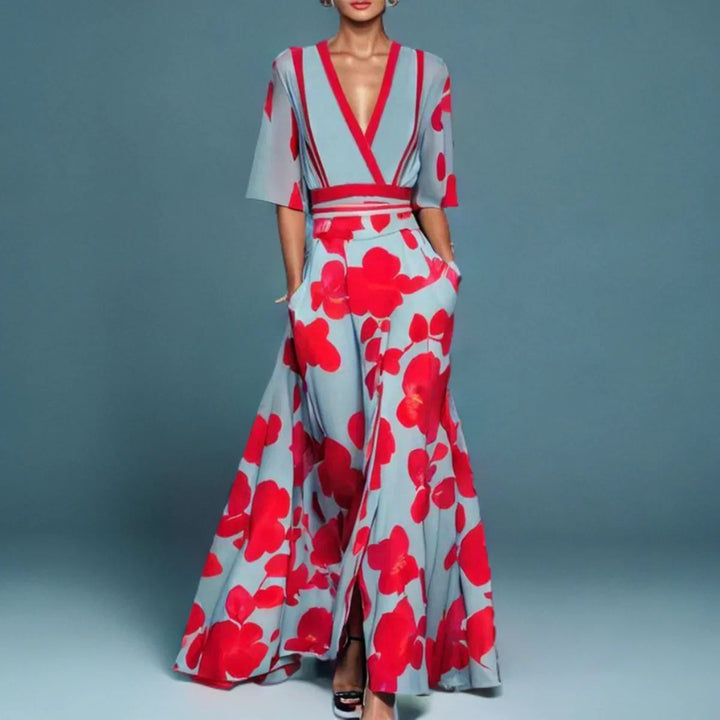 Millie - Robe Élégante À Manches Courtes