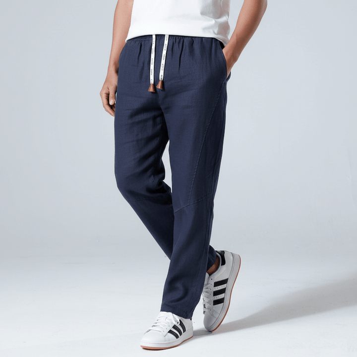 Joael - Pantalon À Cordon De Serrage Réglable À La Taille