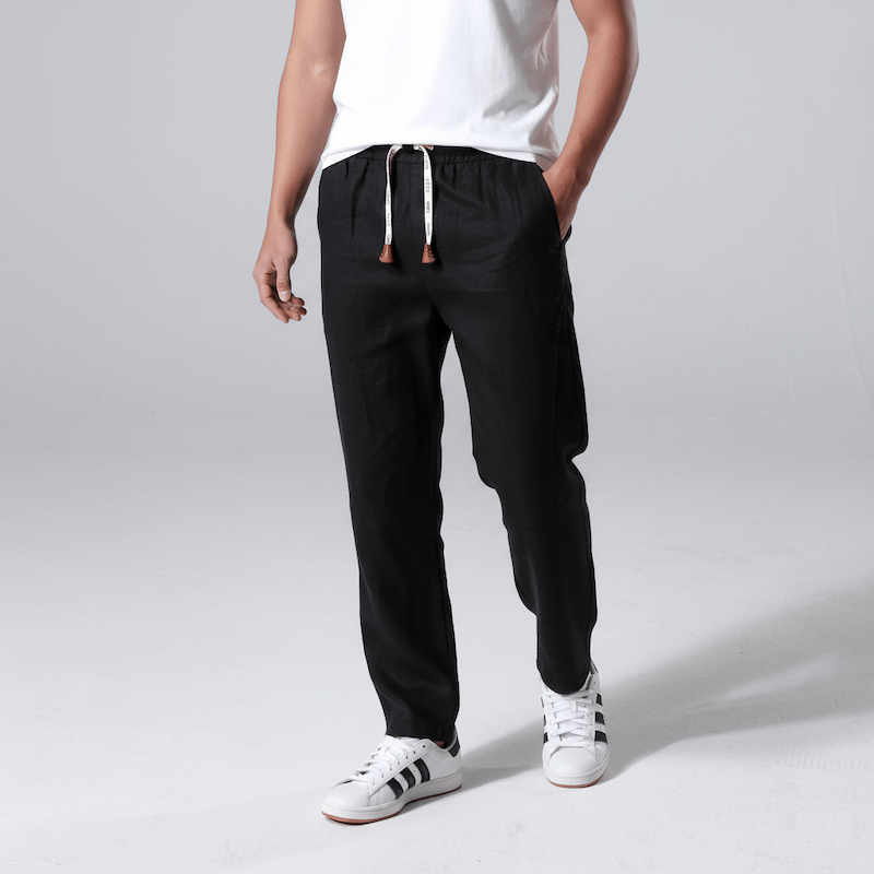 Joael - Pantalon À Cordon De Serrage Réglable À La Taille