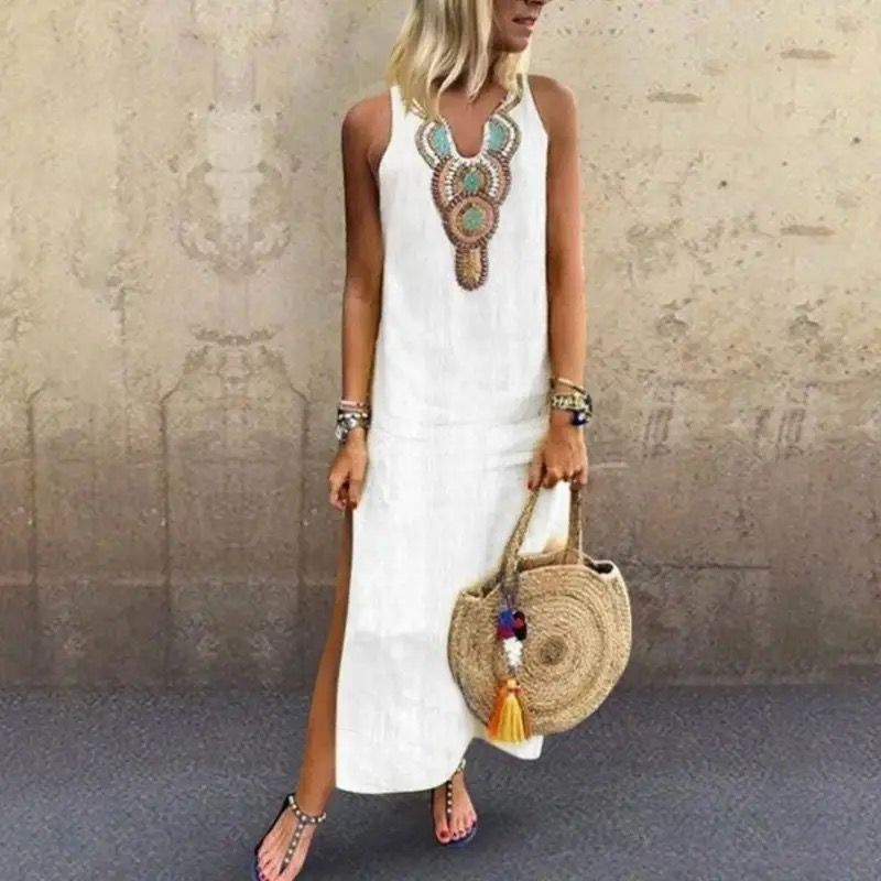 Sujin - Robe Longue en Lin