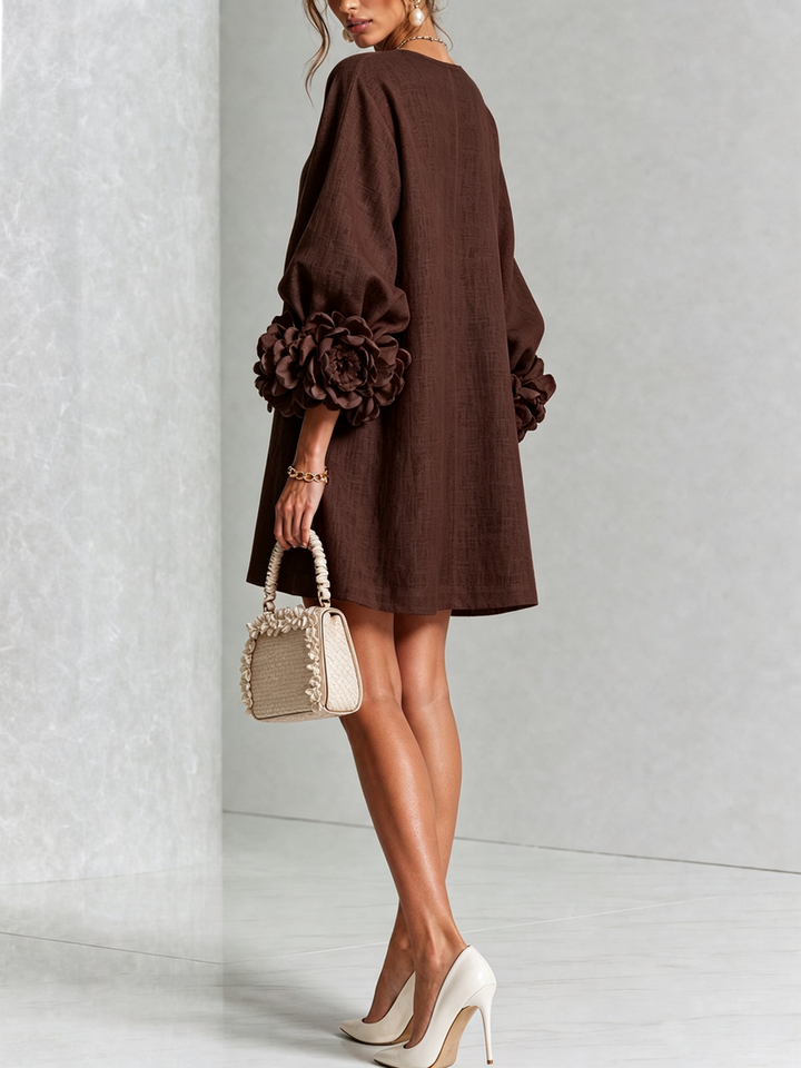 Hinan - Mini Robe À Imprimé Floral