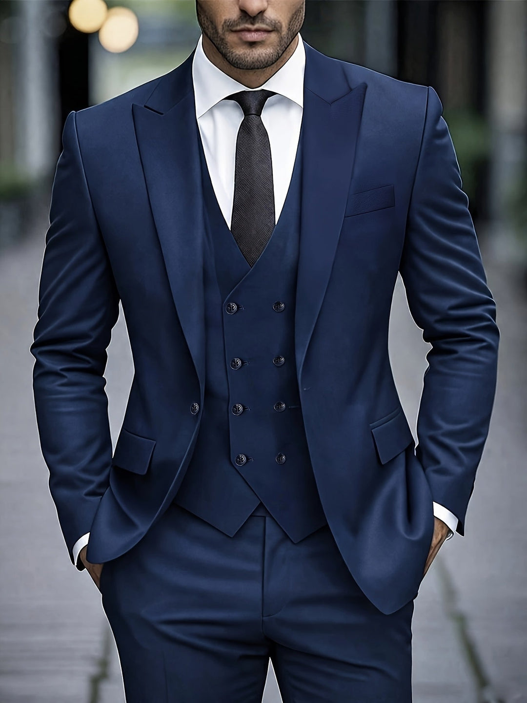 Alexandre - Costume De Cérémonie Trois Pièces Sur Mesure