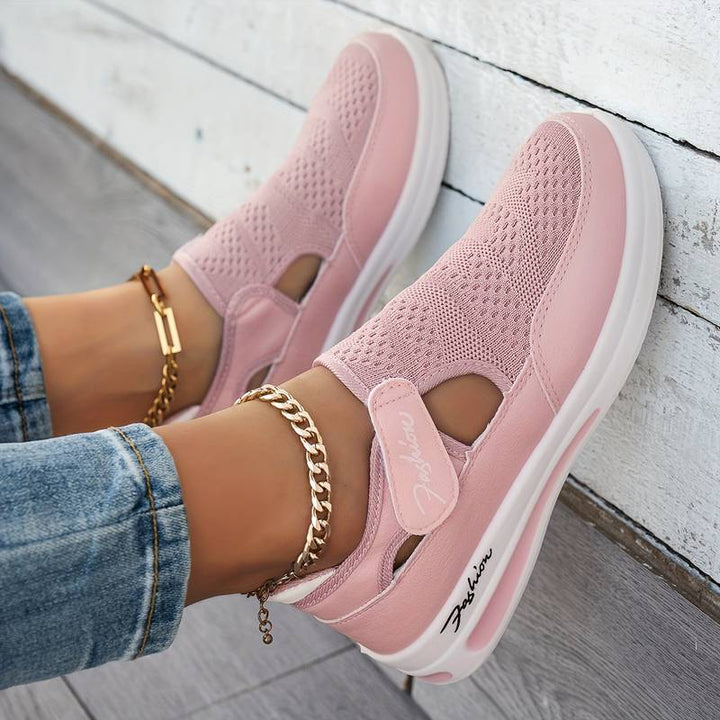 Jordane - Baskets en Maille Respirante