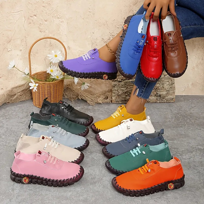 Hilga - Baskets à Lacets à Semelle Souple