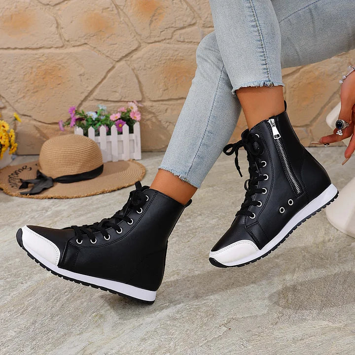 Theofani - Bottines Respirantes À Fermeture Éclair