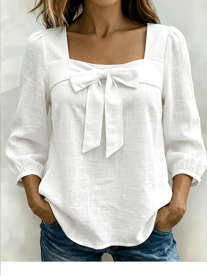 Monnie - Chemise Décontractée D'été À Nœud