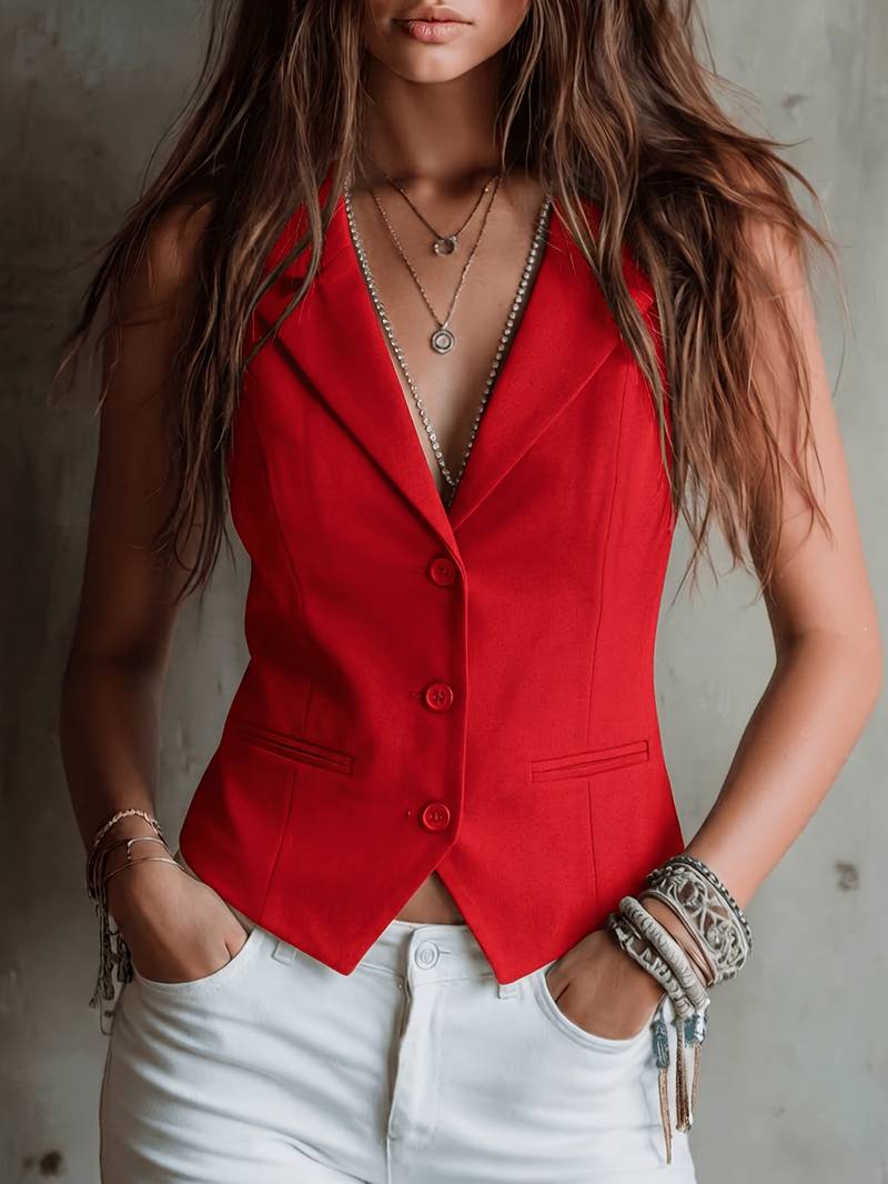 Arden - Gilet De Costume Élégant Avec Poches