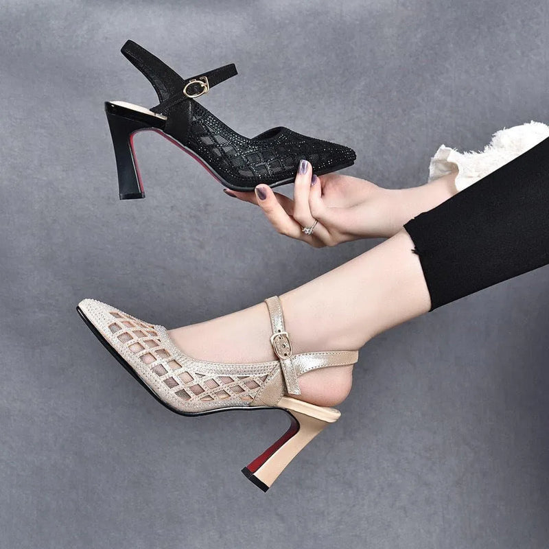Henriette - Sandales Orthopédiques à Talons Hauts