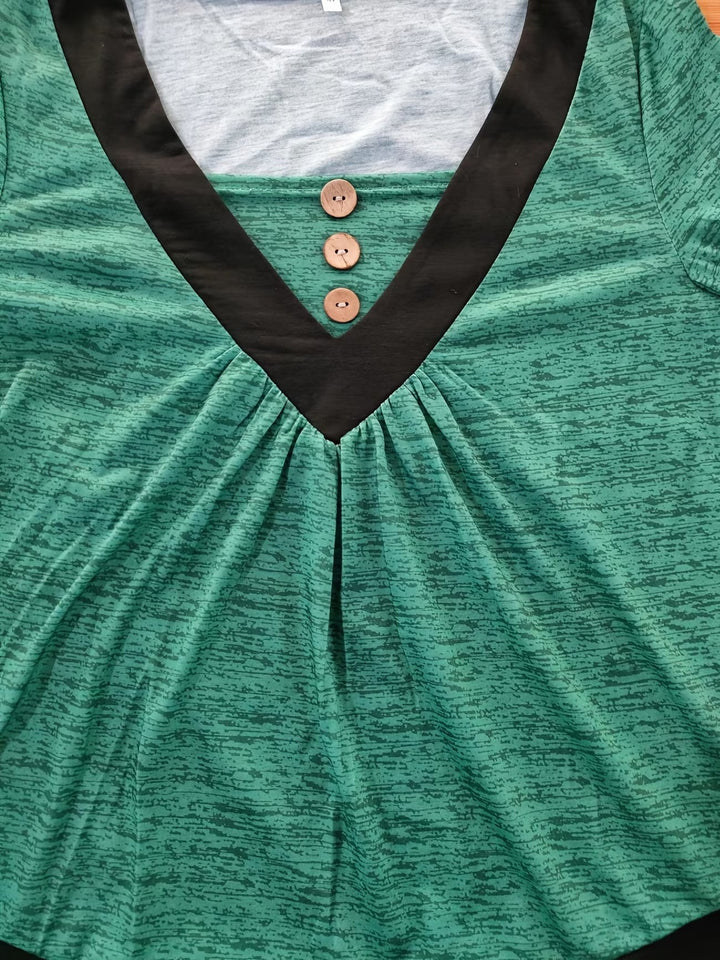 Grisel - T-shirt Évasé Élégant