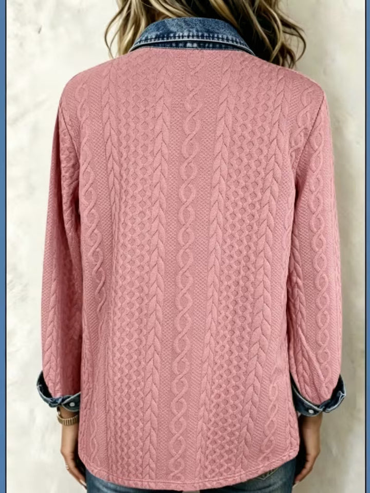 Leoora - Chemise À Manches Longues Et Poches Plaquées