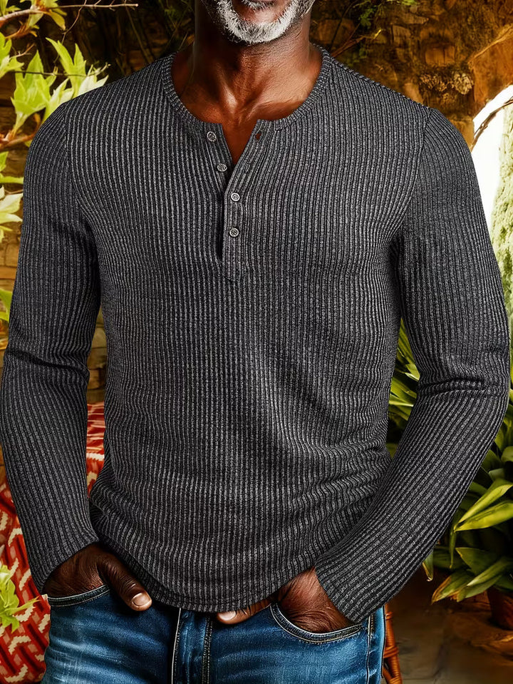 Afonso - Chemise Henley D'hiver Ultra-résistante