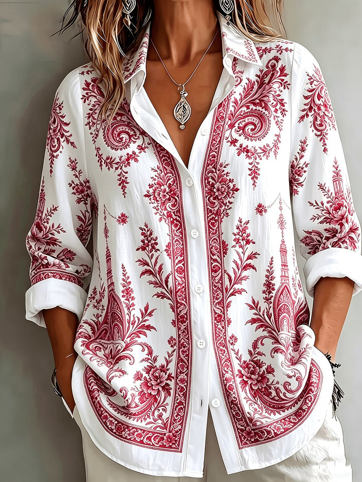 Aldana - Chemise À Manches Longues Boutonnée
