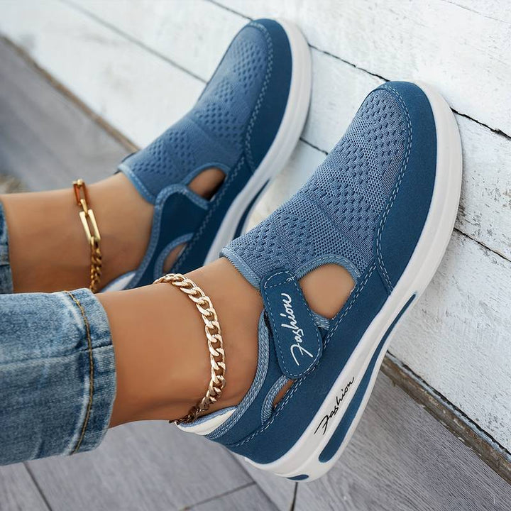 Jordane - Baskets en Maille Respirante