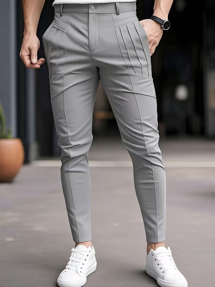 Altmann - Pantalon Slim à Poches et Plis
