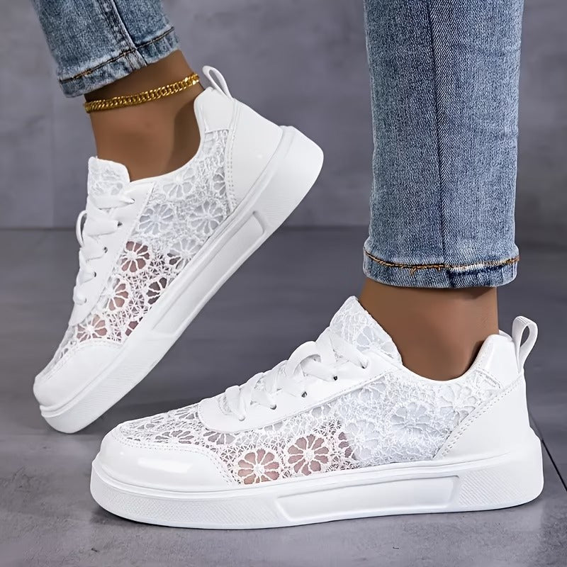 Alessa - Baskets élégantes en Dentelle