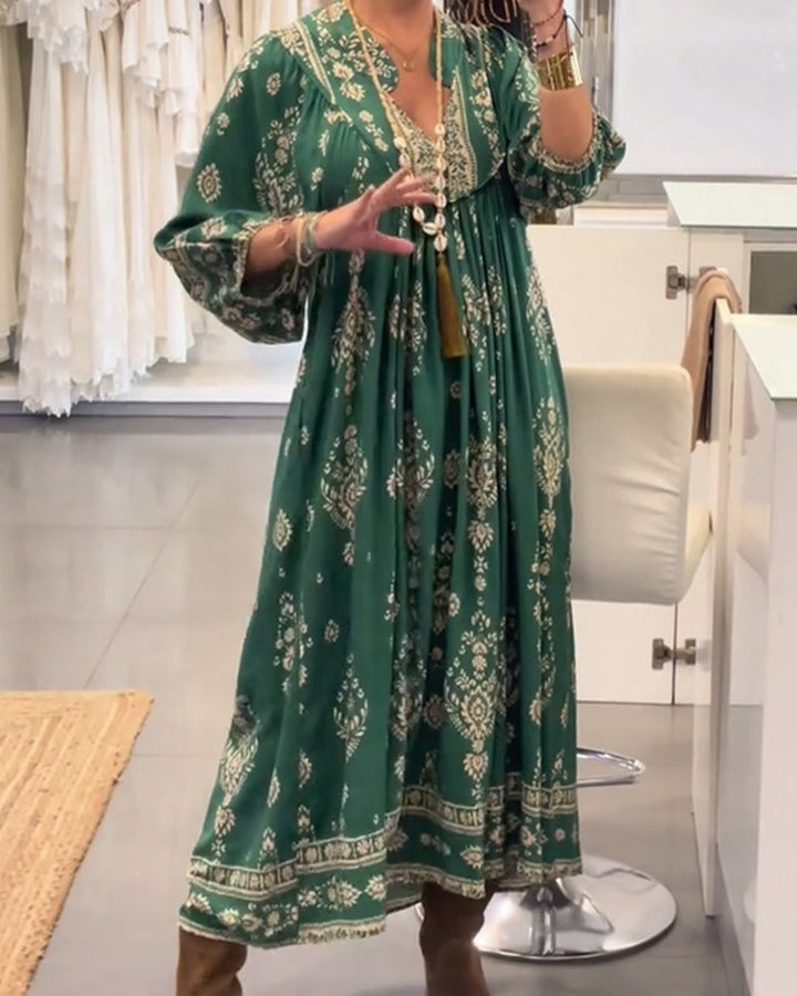 Zonia - Robe Décontractée Imprimée Avec Poches