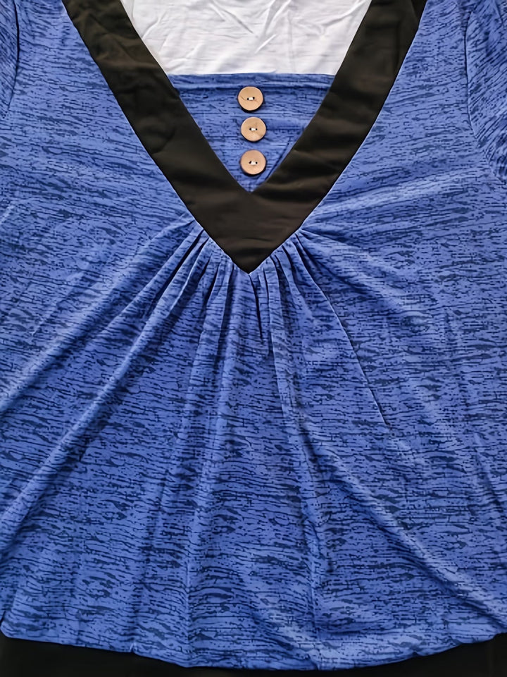 Grisel - T-shirt Évasé Élégant