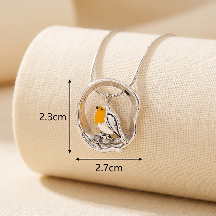Lien - Collier Avec Pendentif Robin