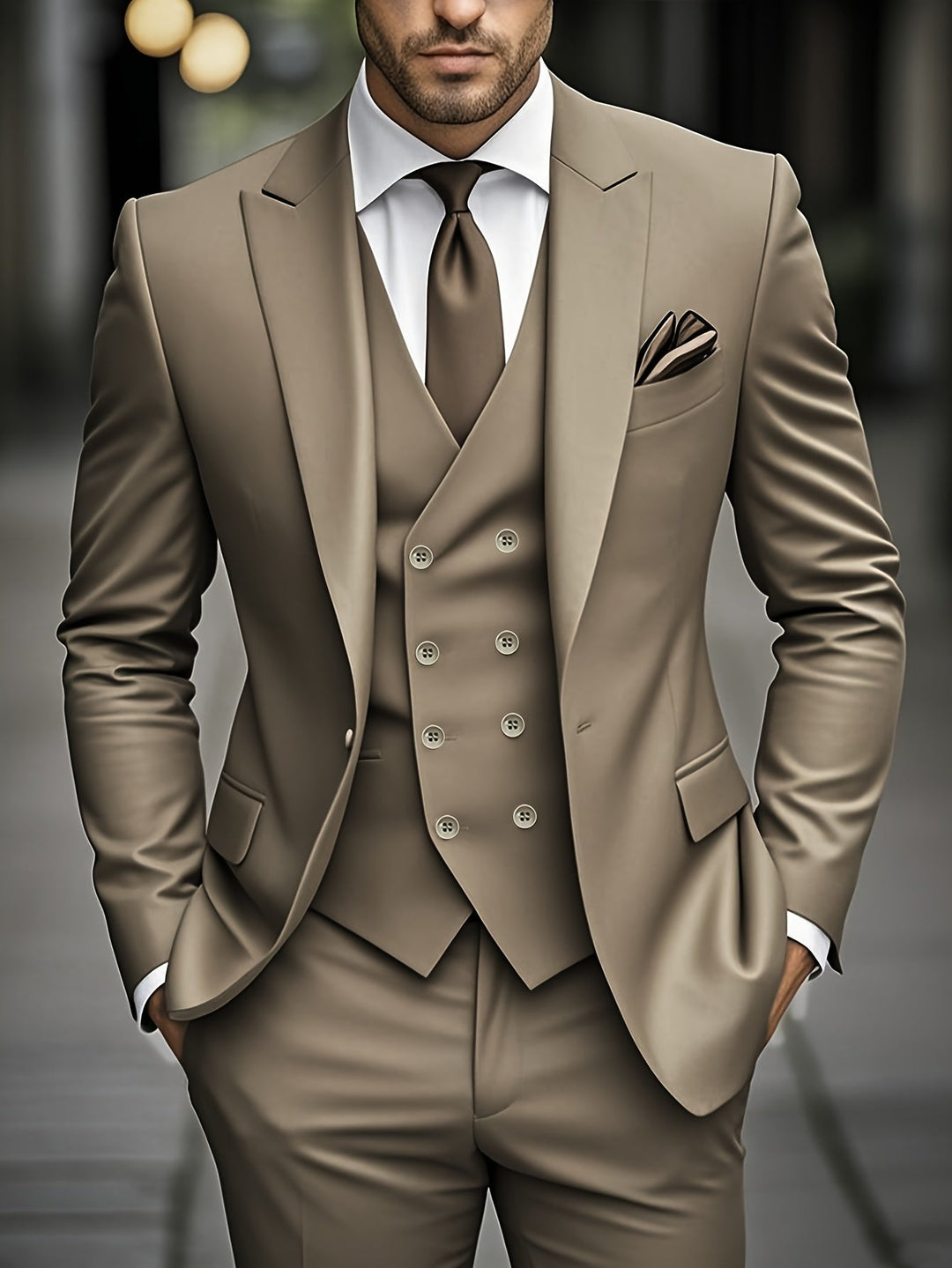 Alexandre - Costume De Cérémonie Trois Pièces Sur Mesure
