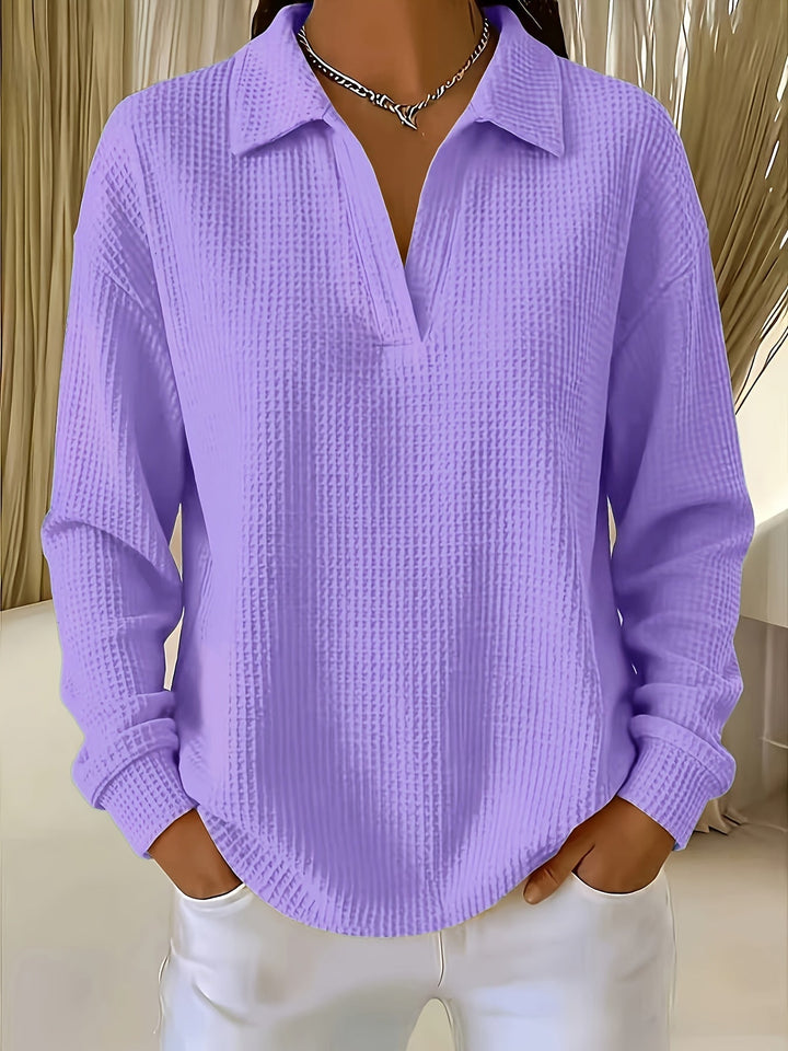 Daphnie - Chemise Élégante À Col Polo