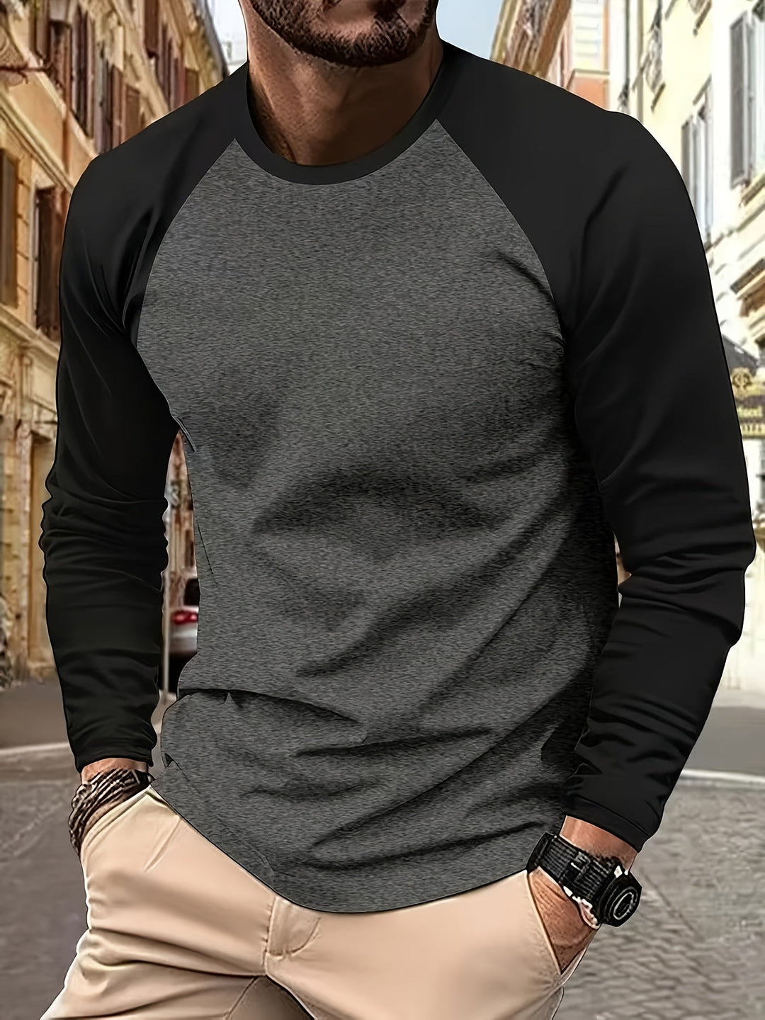 Narcisse - T-shirt À Manches Longues Extensible